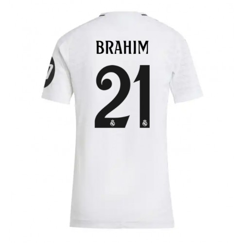 Real Madrid Brahim Diaz #21 Domaci Dres za Ženska 2024-25 Kratak Rukav